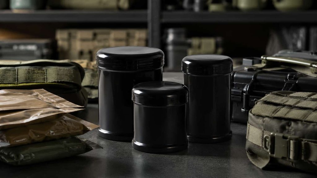 Fornecedor de potes para kits militares: como escolher sem erro
