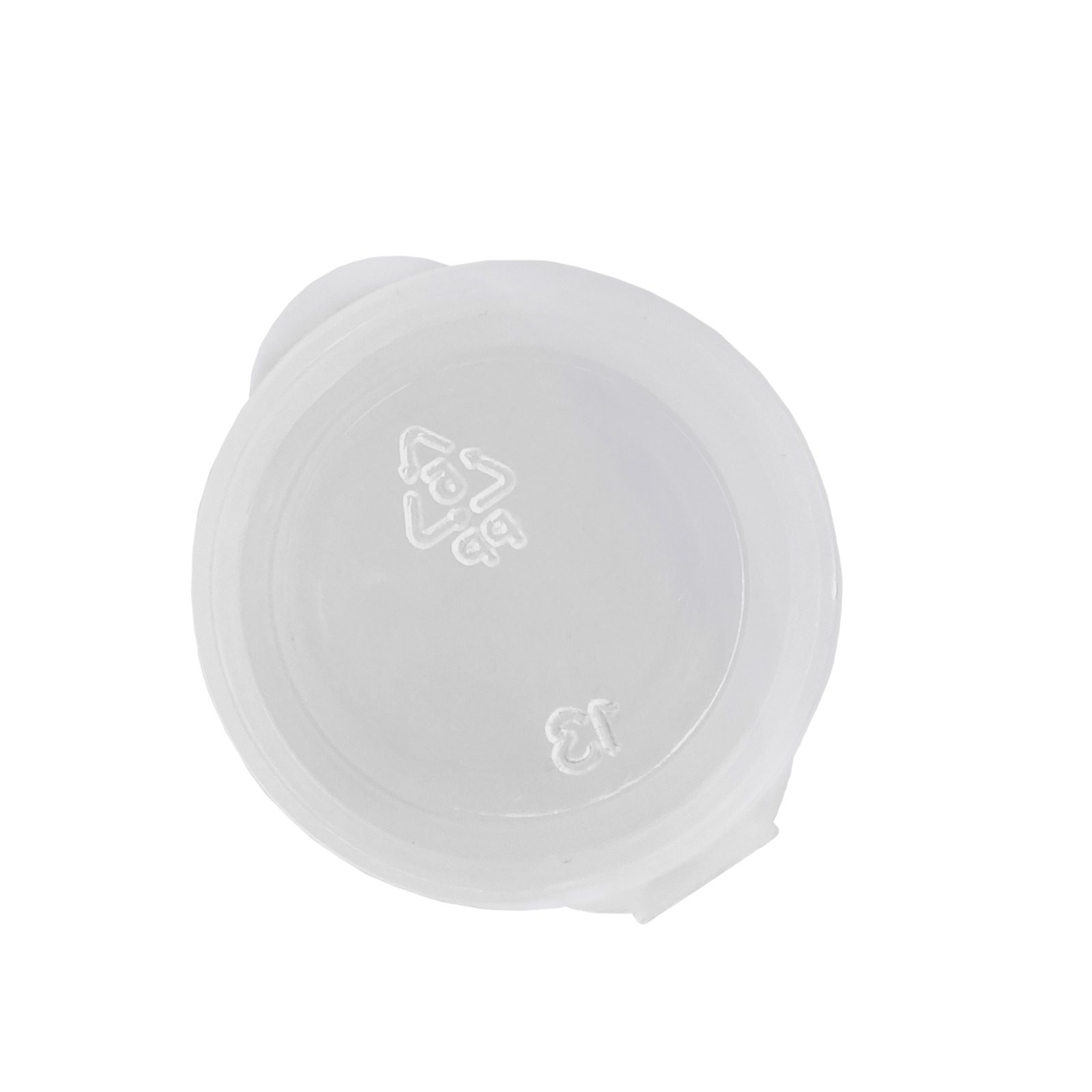 Pote Flip Top 3ml - Kit 100 Unidades com Tampa Articulada